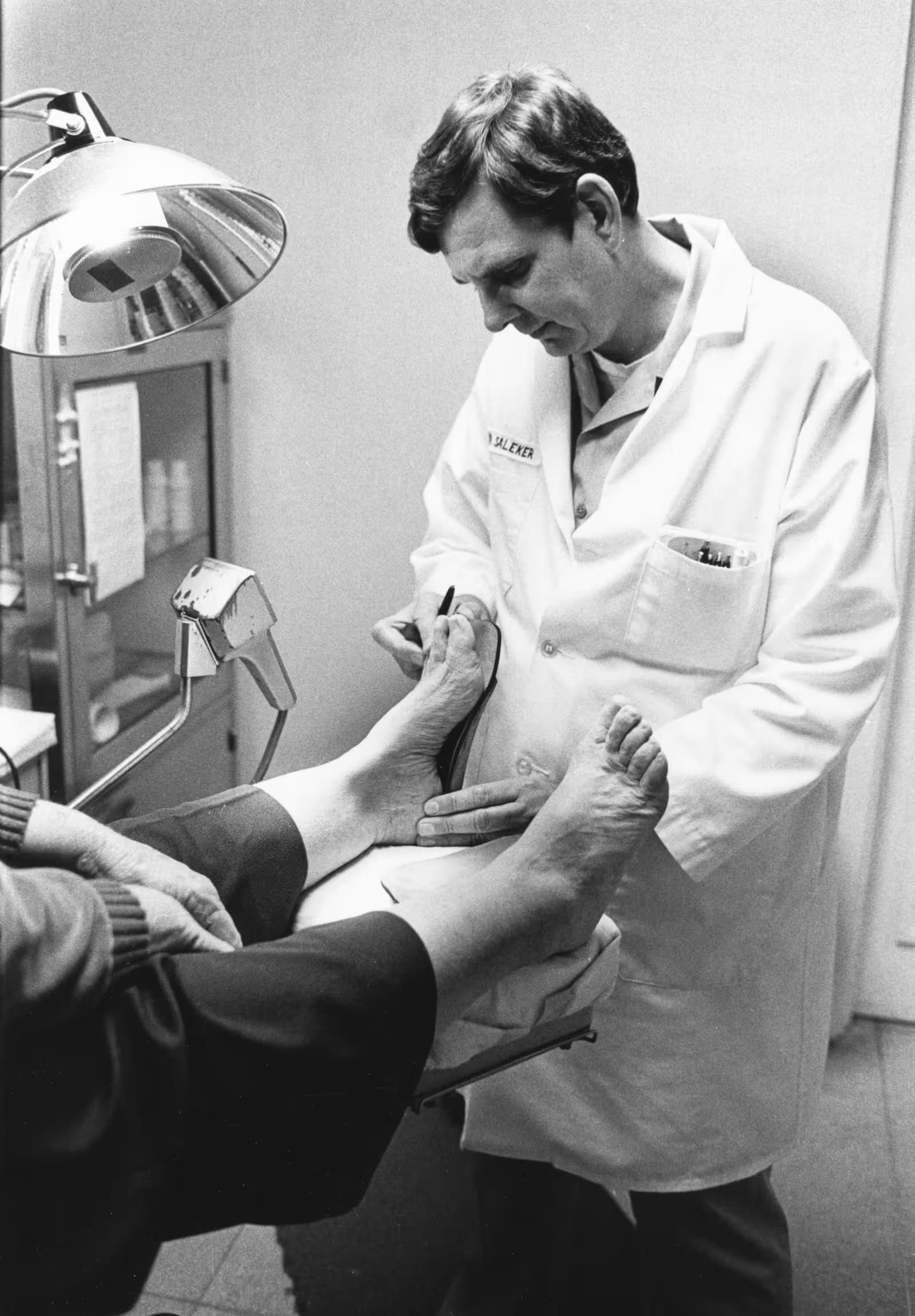 Podiatry clinical setting